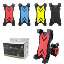 Mobile Phone Holder Stand for Bicycle & Motorcycle Universal 360° Rotation