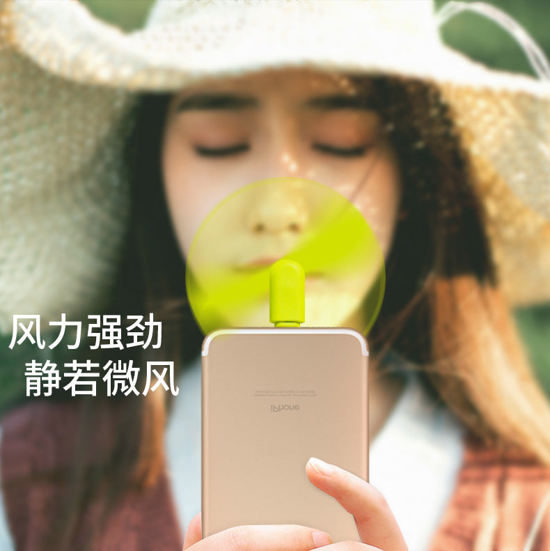 Summer Hot 2 in 1 Mini USB Fan Portable Fan for Mobile
