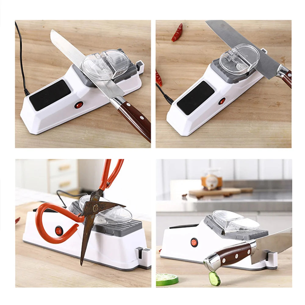 Knife Sharpener Electric | USB Electric Knife Scissor Sharpening Tool For Kitchen