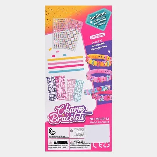 Charm Bracelets Diy Band Set, 6 Color Mix | Best Quality Bracelets