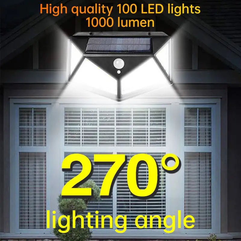 Solar Interaction Light | Solar charging Led Induction Motion sensor wall lamp