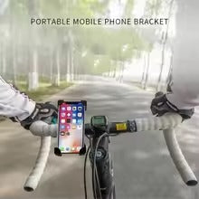 Mobile Phone Holder Stand for Bicycle & Motorcycle Universal 360° Rotation
