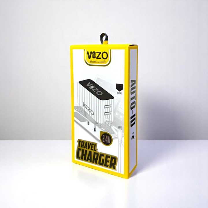 Kw300 2.4A Fast Travel Charger | Android Phone Charger with Data Cable