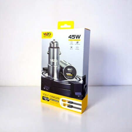 Car45 Volt Series Dual Port Smart Car Charger (with V999 4-in-1