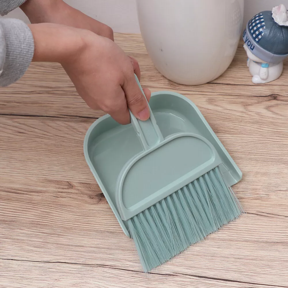 1 Pc Imported Mini Broom & Dustpan Set - Perfect for Desktop