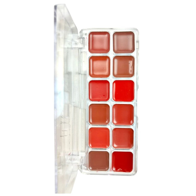 Violet Makup Lip Cream Pallete | Matte Color Lipstick Palette | Eyeshadow