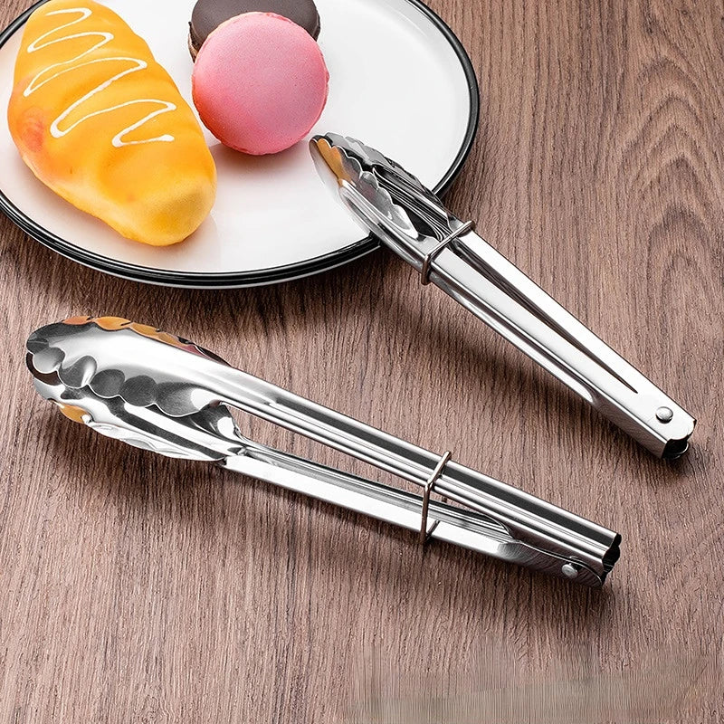 stainless steel BBQ tongs (chimta) | Kitchen Food Stainless Steel Tongs Tool
