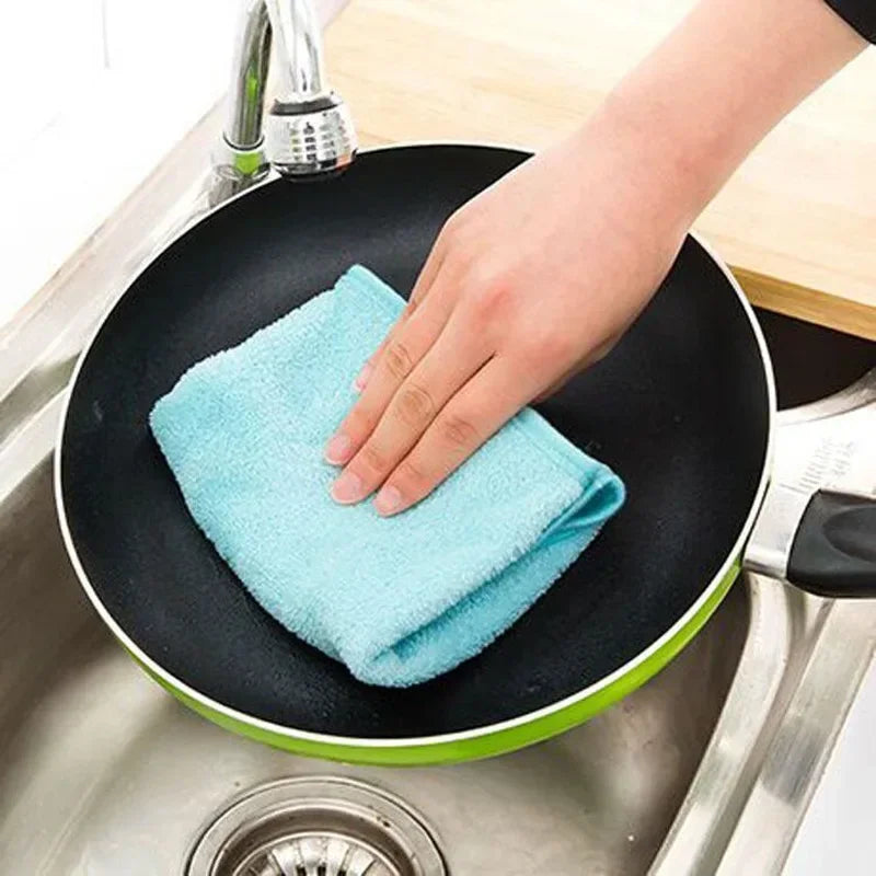 Microfiber hanging kitchen towel | Kitchen rags fresh hand towels absorbent cleaning