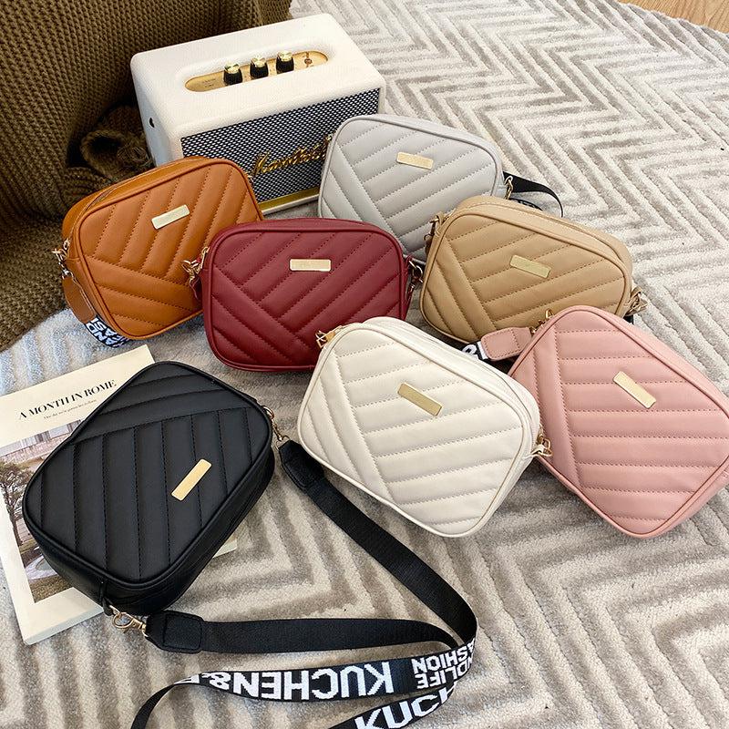 Leather Square Shoulder Bag | PU Leather Shoulder Bag for women, girls