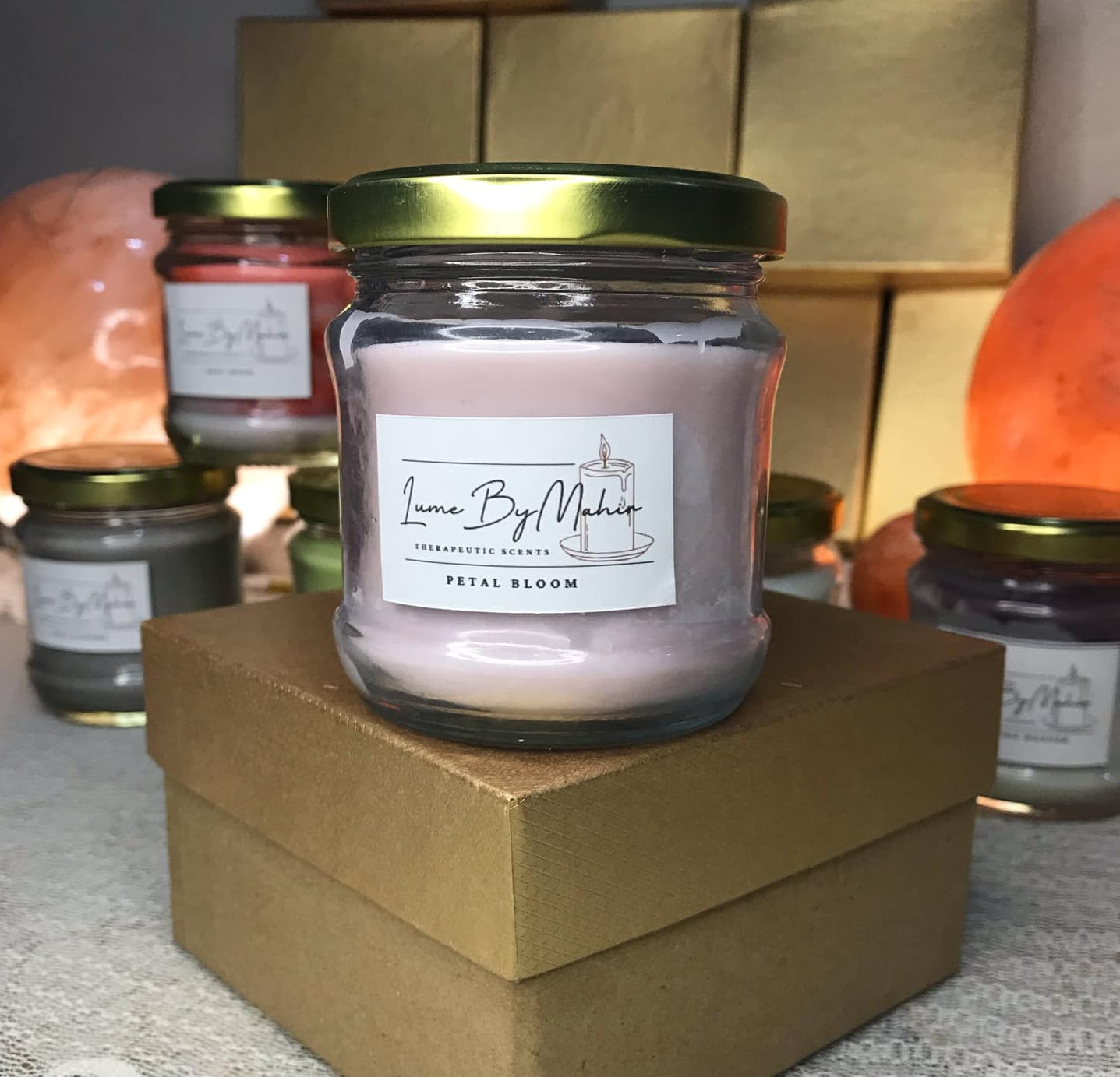 Petal Bloom Candle | Where Every Flame Blooms Like a Midnight Garden