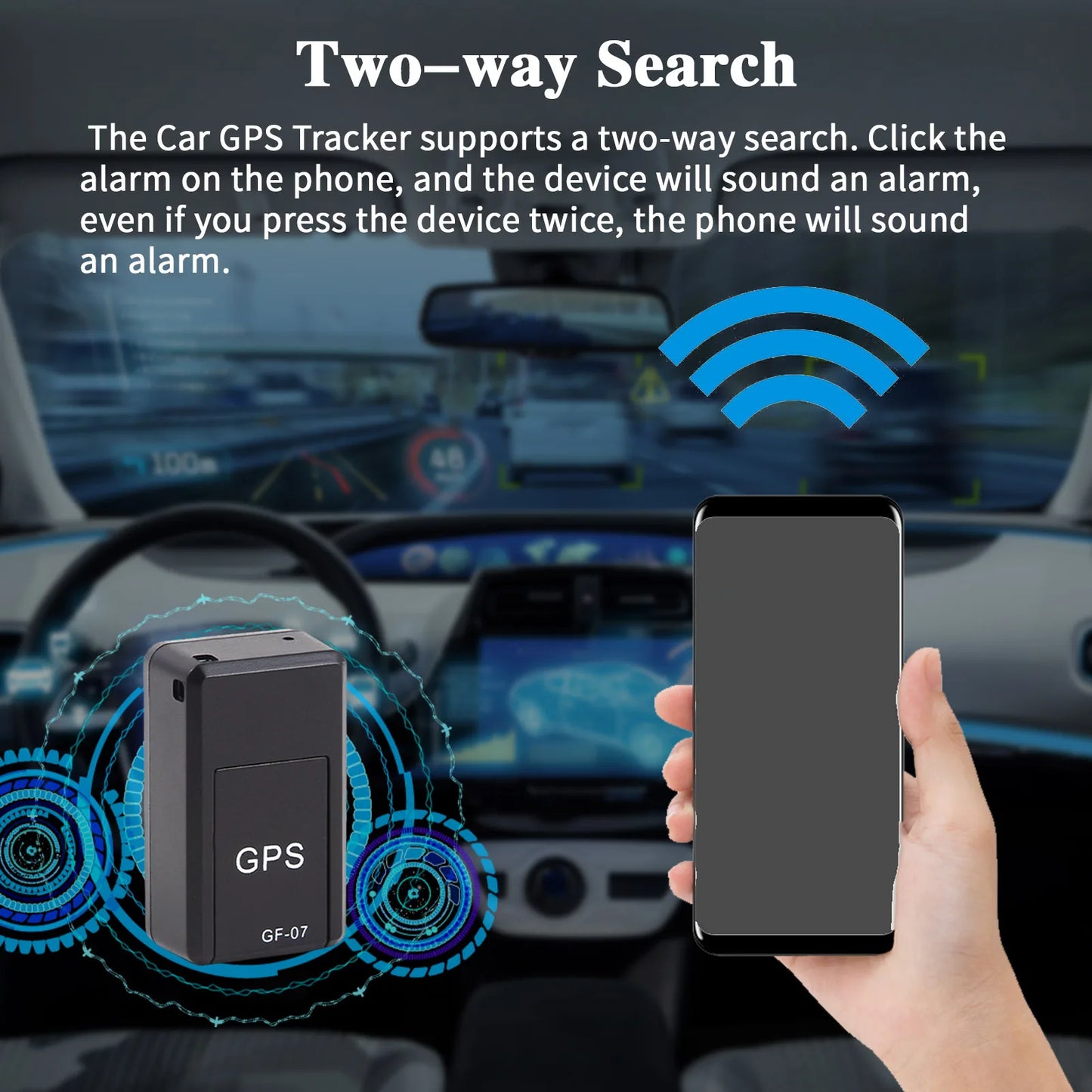 Mini GPS Tracker Magnetic GPS Locator Anti-Lost | GPS Tracking Device Ideal