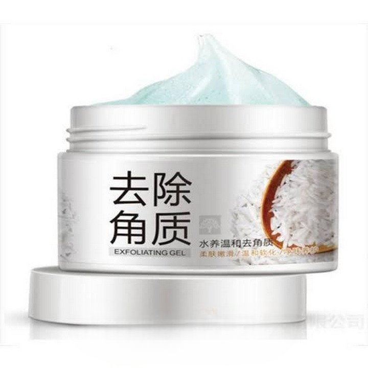 BIOAQUA Brightening & Exfoliating Rice Gel Face Scrub 140g