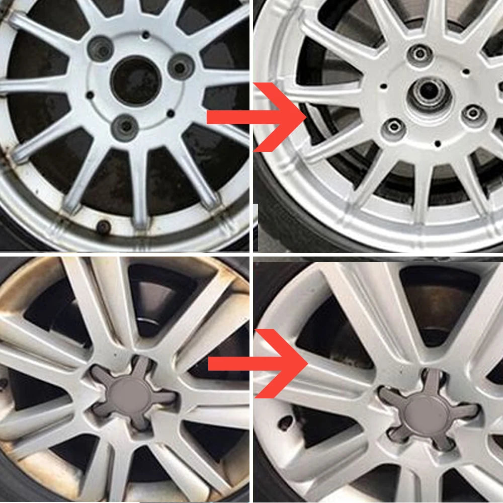 HGKJ-18-60ml Car Paint Wheel Iron Powder Rust Remover Car Logo Rust Spray