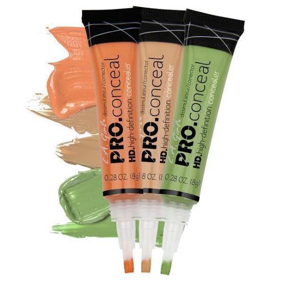 Pack Of 03 L.A. Girl High Definition Concealer | Best Quality Concealer