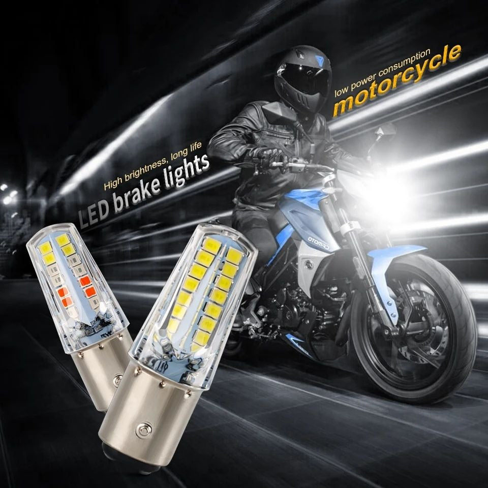 Pack of 2 Headlight & Backlight Bulb | Yellow/White Beam +
