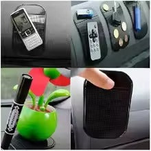 1 Pc Car Dashboard Sticky Pad | Anti-Slide Fixate Sticky Mat Pad