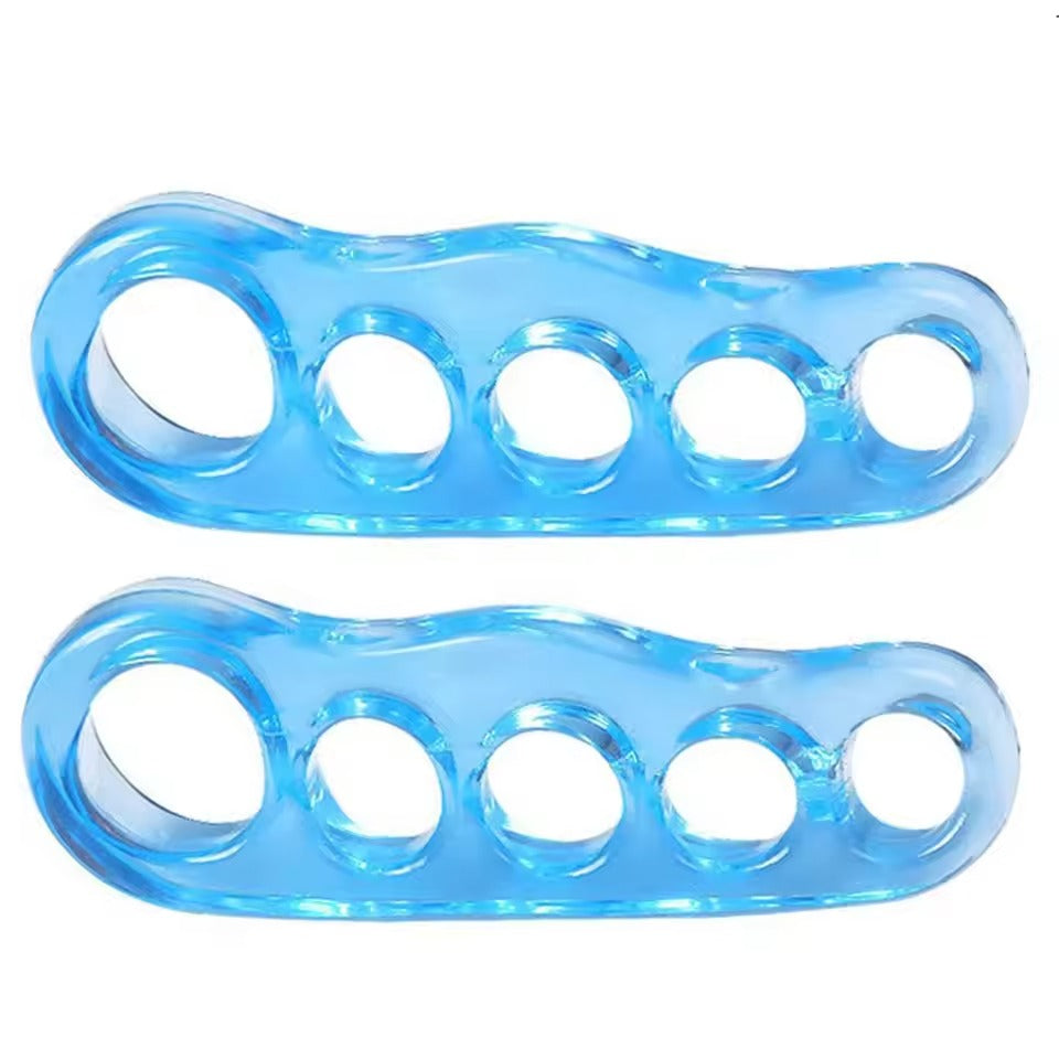 Reusable Gel Toe Separators & Straighteners for Hammer & Overlapping Toes -