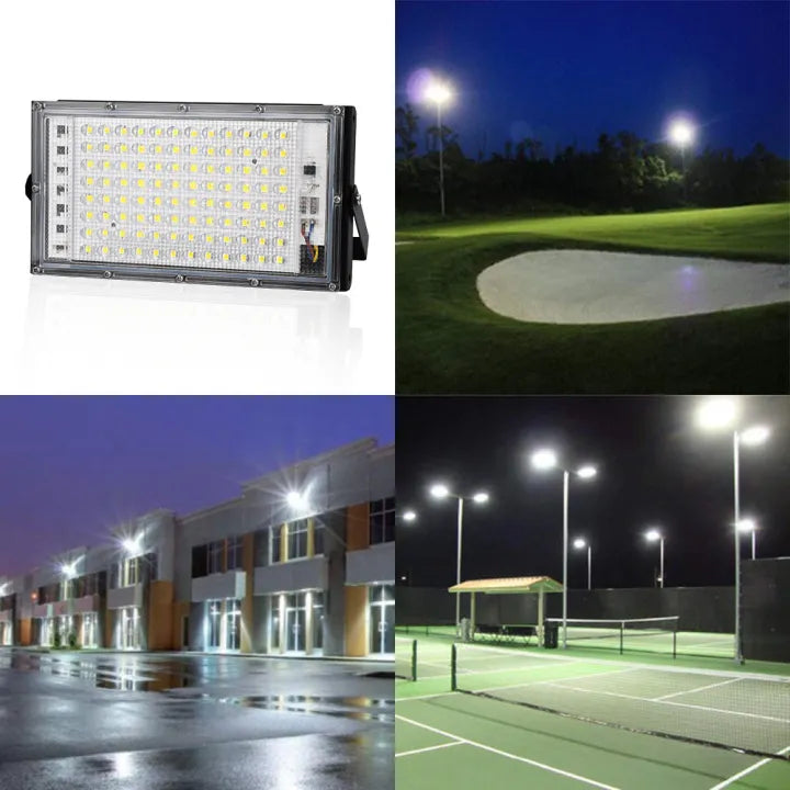 50W Led Flood Light IP65 Waterproof Outdoor Garden Yard Floodlight Spotlight -
