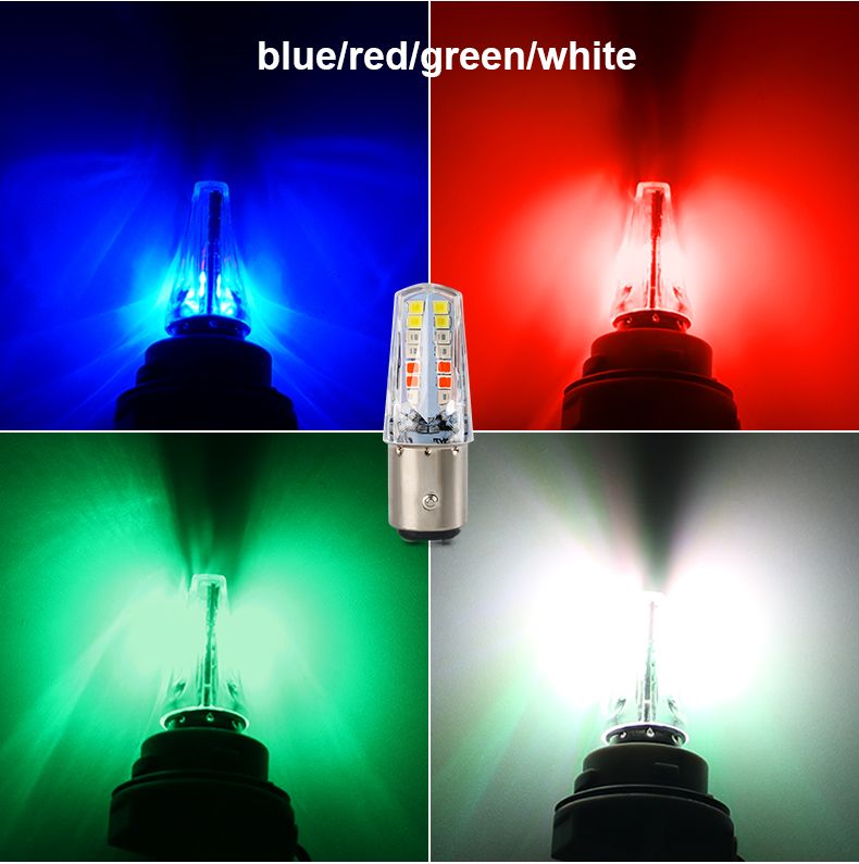 Pack of 2 Headlight & Backlight Bulb | Yellow/White Beam +
