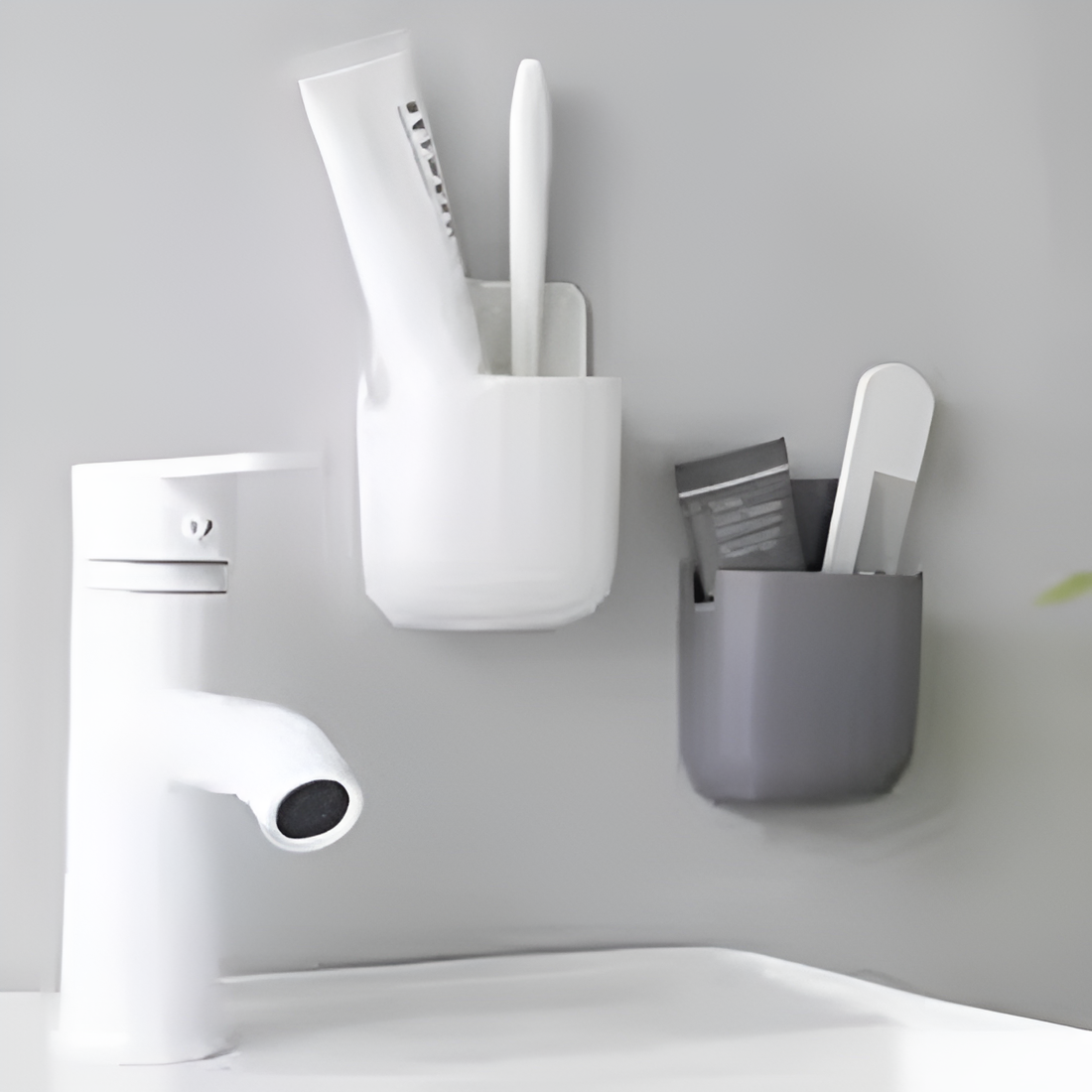 1 Pcs U Shape Wall Mounted Mobile And Remote Holder | Wall Mounted Storage