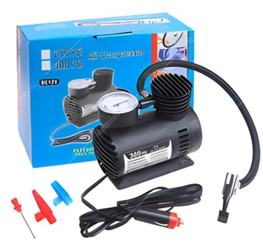 Mini 12V 300PSI Car Air Pump Tyre Compressor Portable Electric Car Air