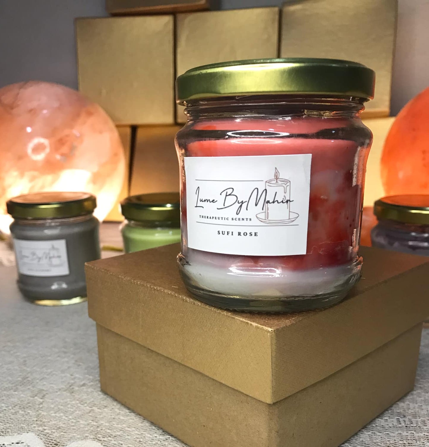 Sufi Rose Candle - A Divine Bloom of Spirituality and Love