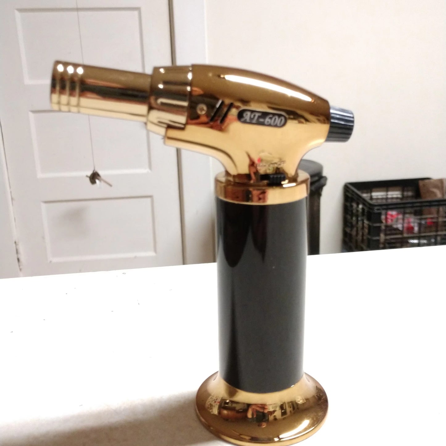 High Quality Torch Lighter for Cigar Kitchen Culinary Gas Refillable BBQ Torch