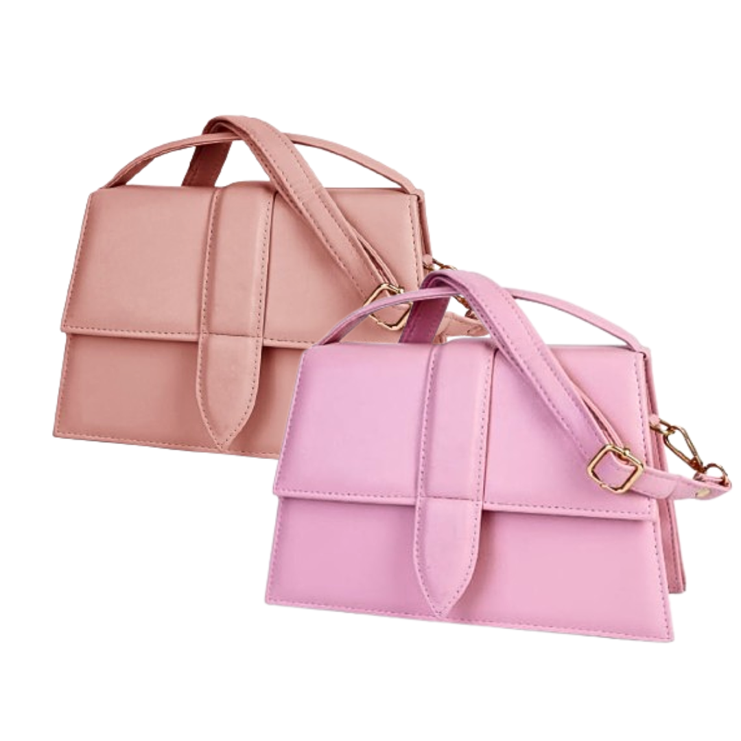 Premium quality Crossbody Pink & Peach bag for Girls & women