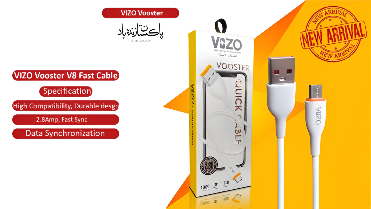 Vooster 65W Type-C Fast Charging Cable | Best Quality Type C Charging