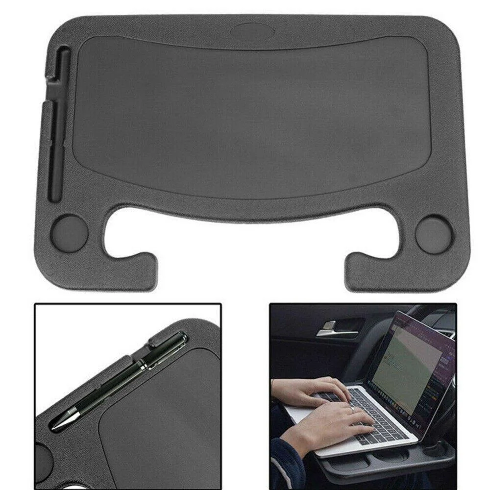 Portable Car Steering Wheel Tray -Multi functional Wheel Desk for Laptop Notebook