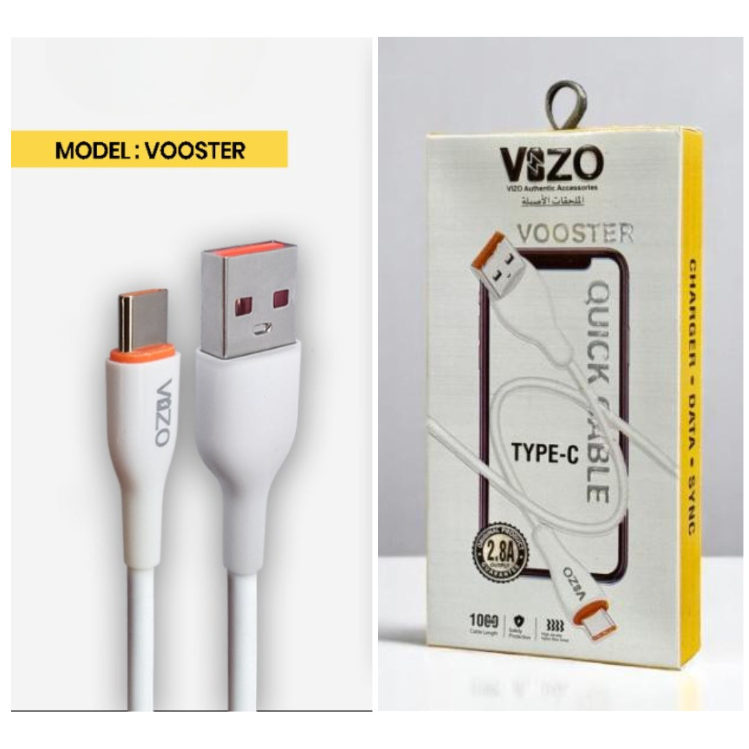 Vooster 65W Type-C Fast Charging Cable | Best Quality Type C Charging