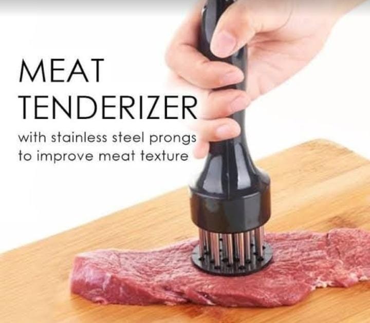 Meat Tenderizer Loose Meat Stainless Steel Needle Eco-Friendly (random color)