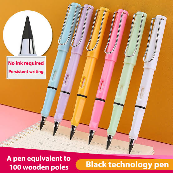 New Unlimited Technology Eternal Writing Pencil Inkless Magic Pen Pencil