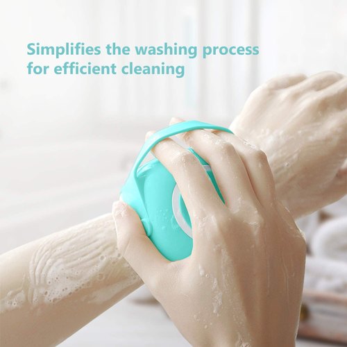 Soft Silicone Bath Brush With Hooks Baby Showers Cleaning Bath Brushes
