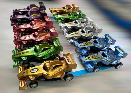 TOY TRIBE F1 - 12 pcs Car set Pull back Race