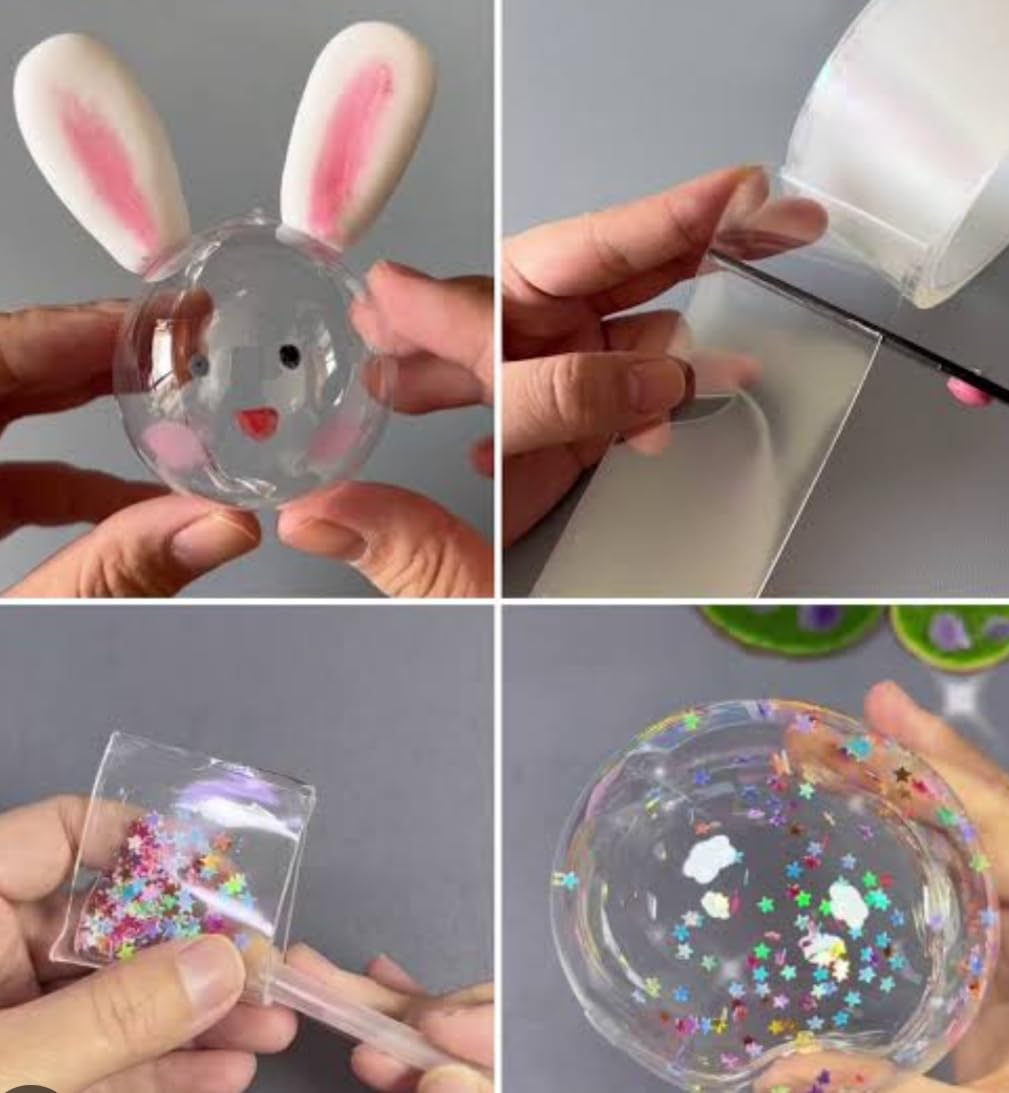 Multipurpose Tape for DIY Craft Children Colorful Pinch Toy Making Blowing Bubble