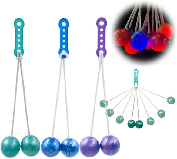 Lato Toy Tok Tok Old School Toy Click Clack Ball Bump Ball