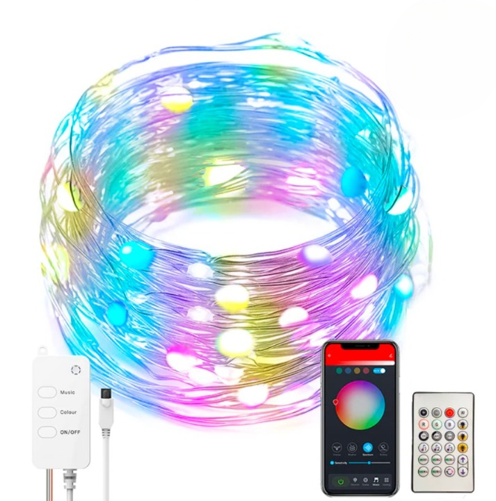 Mega Power Smart RG 33ft 100 Led B Fairy Light.