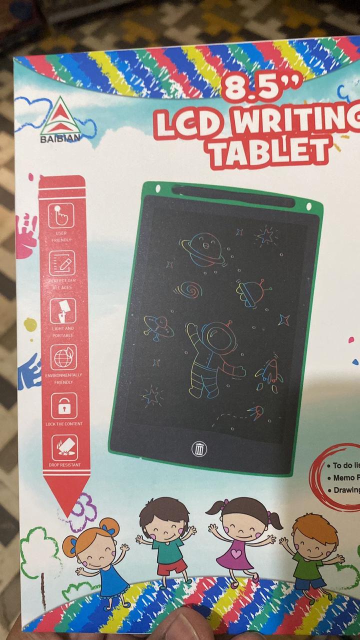 8.5 inch multicolor Writing Pad LCD Tablet For Kids (random color