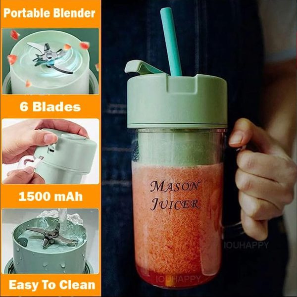 Deal pack of 2 - Straw Juicer (500ml) and Coffee Beater (Random