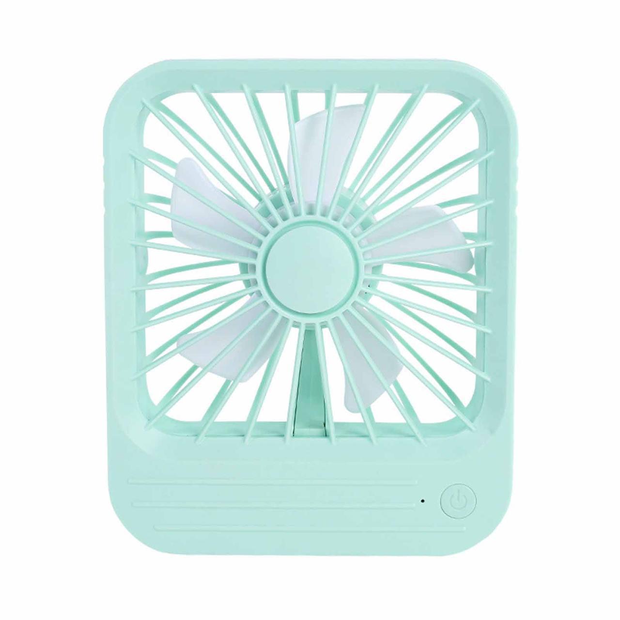 Quite Hanging Desk Fan, Mini USB Rechargeable Fan, Quiet Mini Desktop Cooling