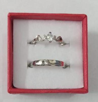1 Pair of Couple ring for engagement and friendship gift | Stainless