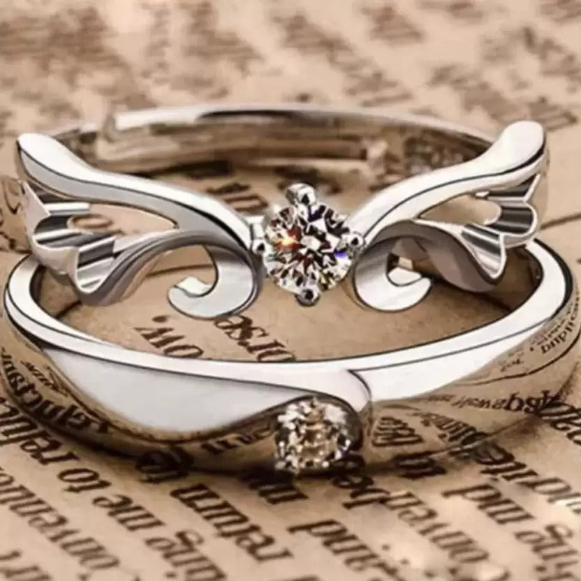 1 Pair of Couple ring for engagement and friendship gift | Stainless