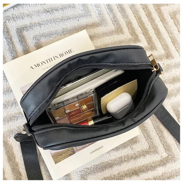 Leather Square Shoulder Bag | PU Leather Shoulder Bag for women, girls