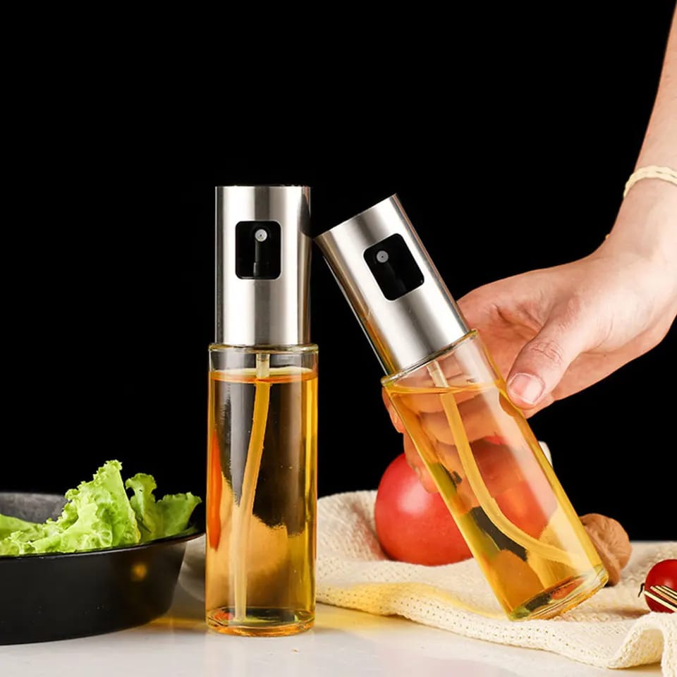 Cooking Oil Sprayer Glass Oil Spray Bottle Kitchen Tool BBQ Baking Grill