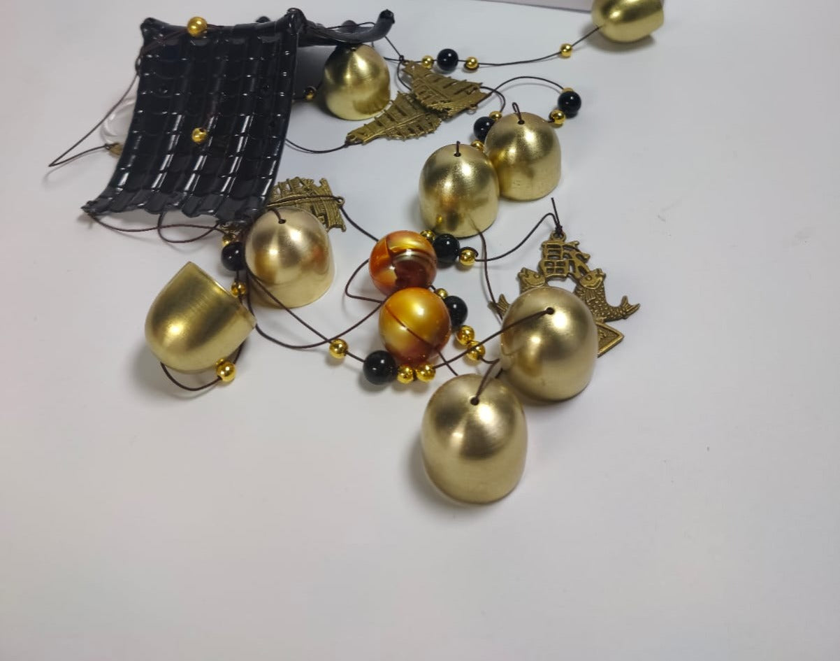 Wind Twin Metal Aluminum Wind Chimes Door Bells