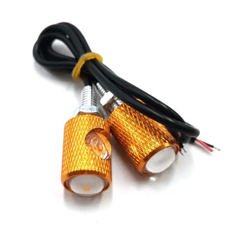Mini Fancy Motor Bike Indicator, Also use for Number Plate screw |