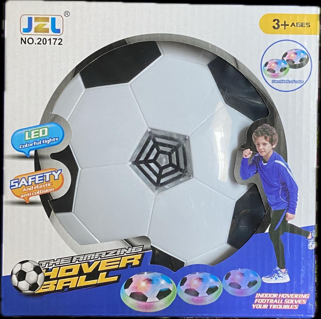 Hover Ball with Lights Air Floating Soccer Toy with LED Lights and