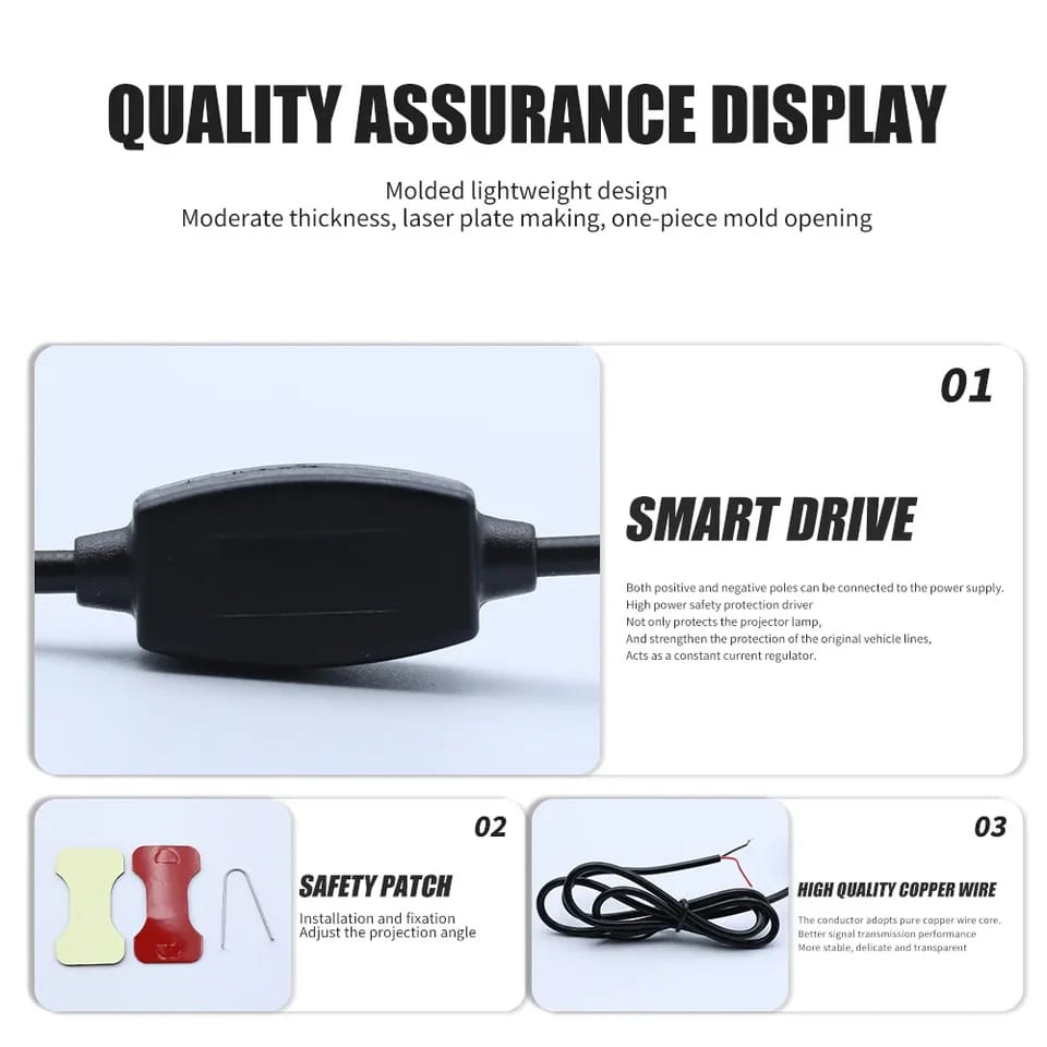 Angel Wing Light Dynamic Projection Lamp Universal Car Rear View Mirror Side