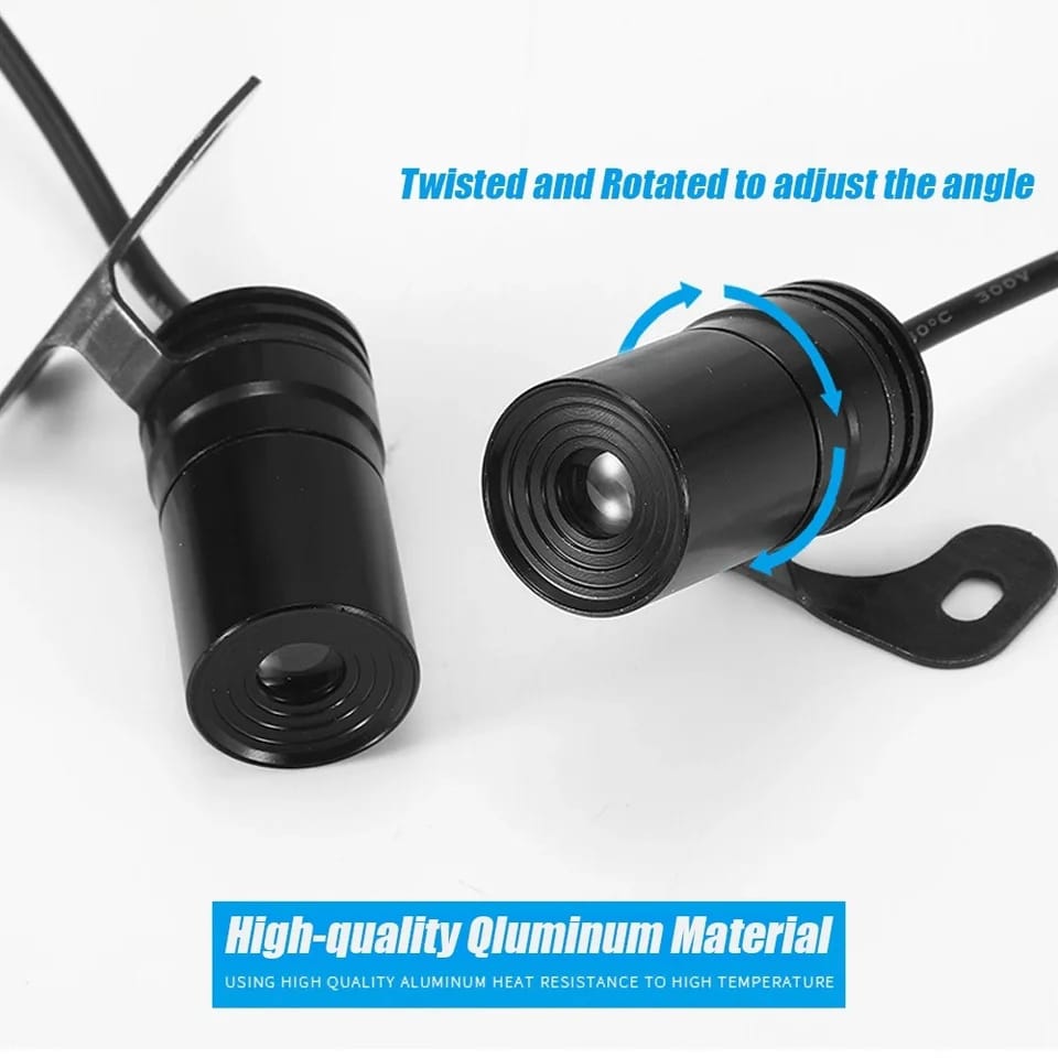 Angel Wing Light Dynamic Projection Lamp Universal Car Rear View Mirror Side